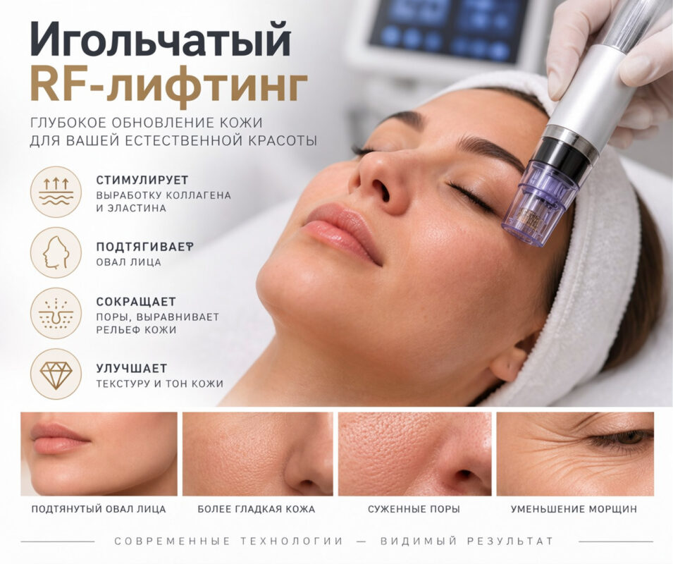 Игольчатый RF-лифтинг в «LS CLINIC»